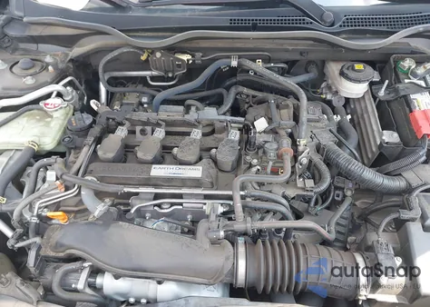 2019 Honda Civic Ex-L from USA, damaged, VIN JHMFC1F79KX010885